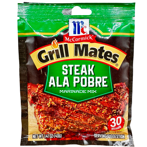 McCormick Mix Grill Mates Steak Ala Pobre - 40 G (1.41oz)