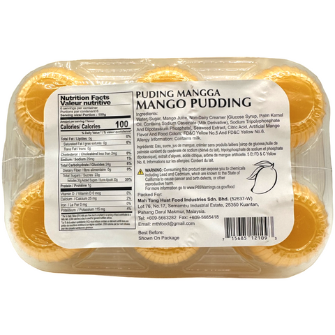 Jolly Jolly - Mango Pudding - (6 pack) - 600 G