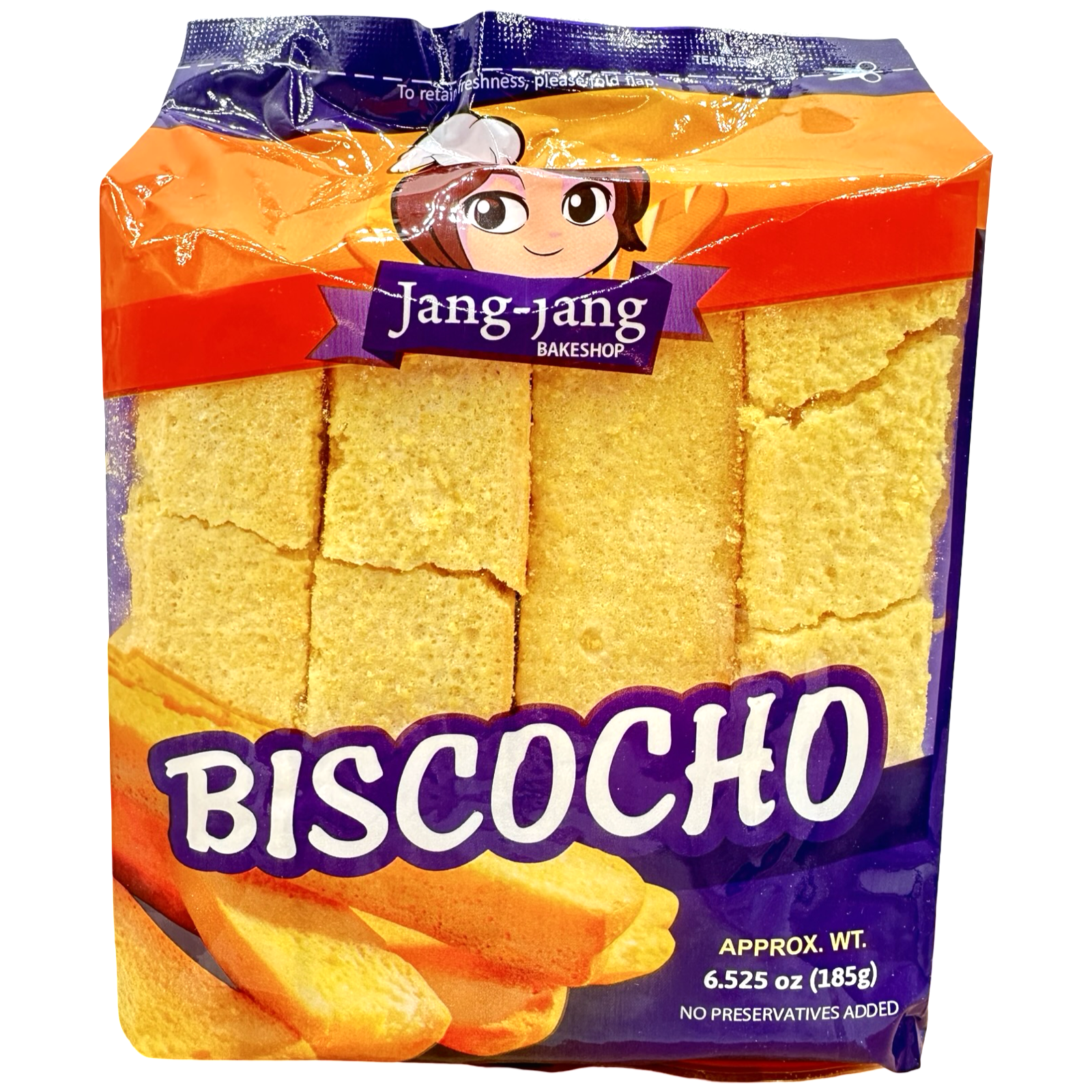 Sunshine's Breadmart -  Jang Jang Biscocho  - 185 G