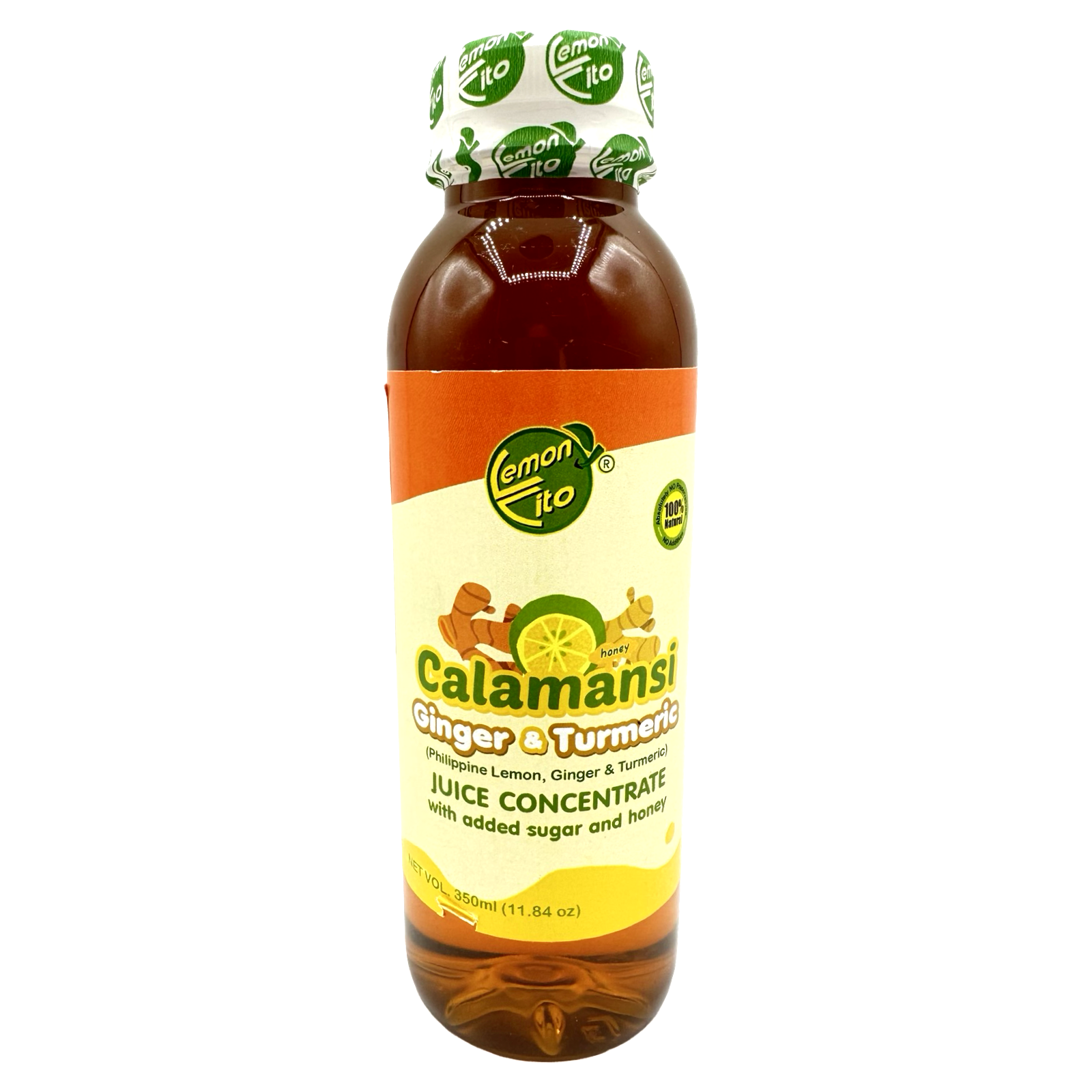 Lemoncito - Calamansi - Ginger Tumeric Juice - 350 ML