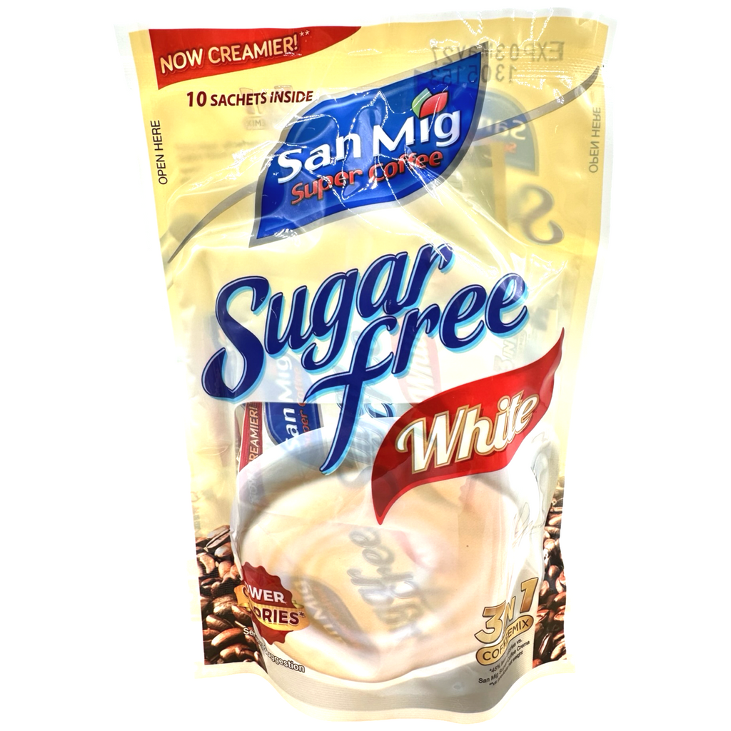 SUPER COFFEE 3 IN 1 - SUGAR FREE WHITE 10g