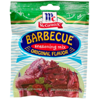 McCormick Mix Seasoning BBQ Original Flavor 65 G (2.29oz) (Mix Meat Marinate BBQ)
