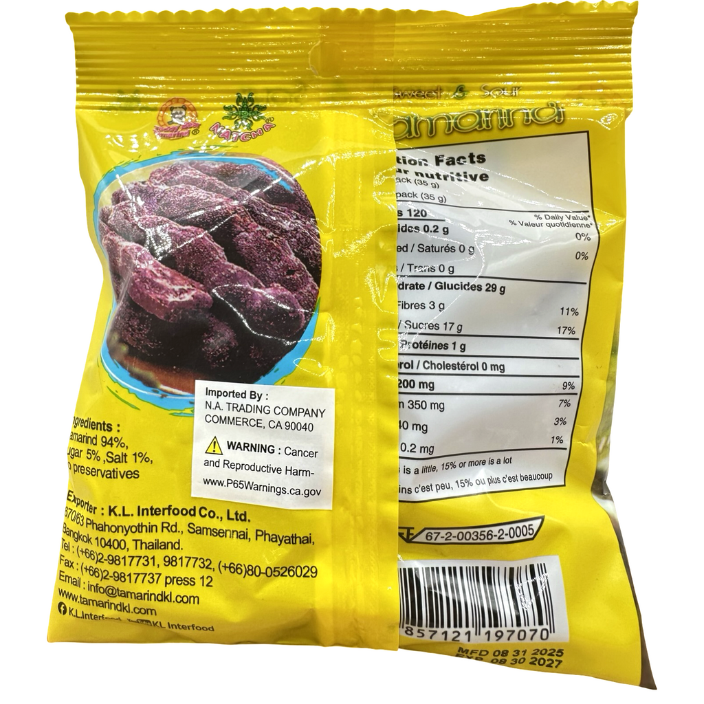 Natcha - Sweet & Sour Original - Tamarind - Candy - 150G