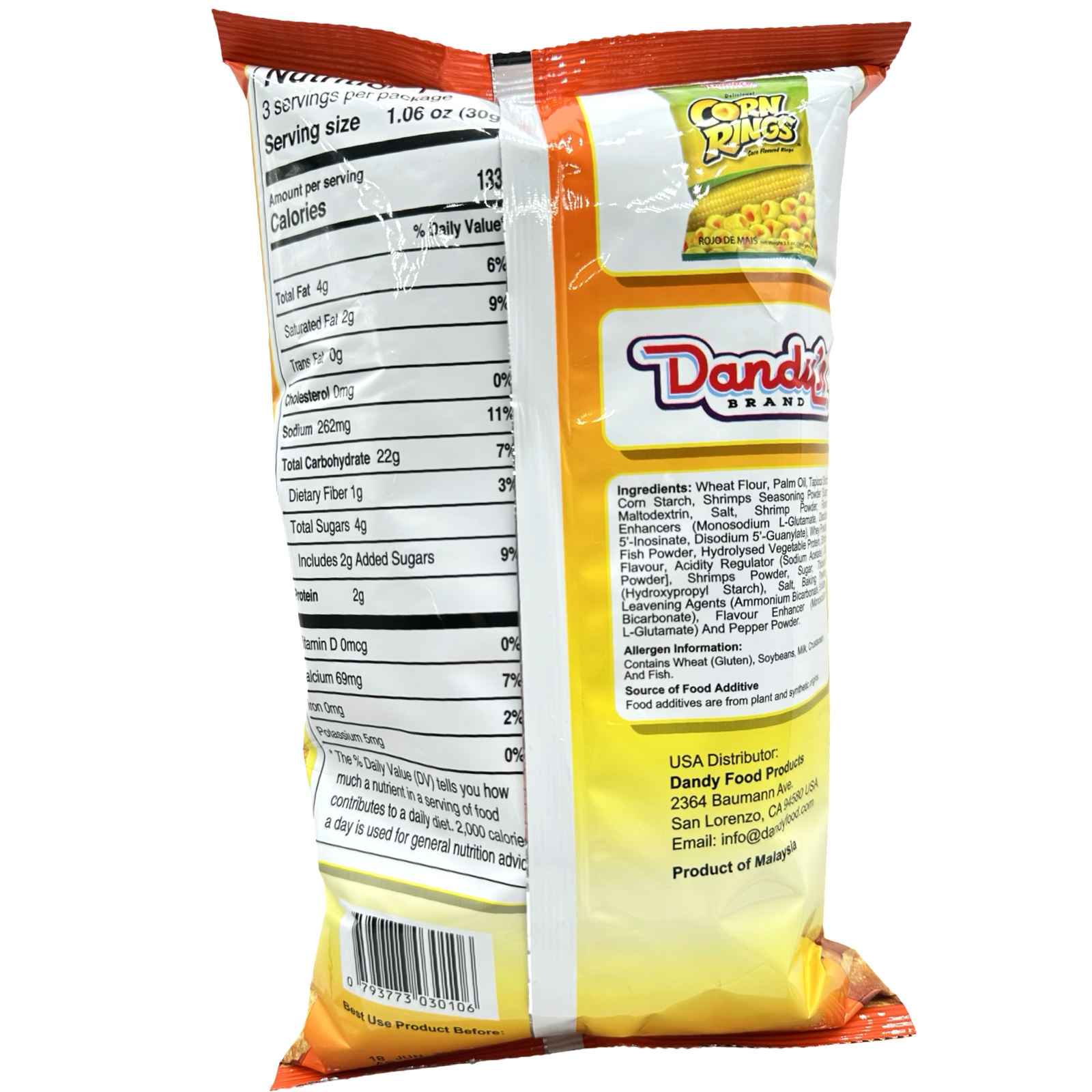 Dandy's Brand - Shrimp Flavored Sticks