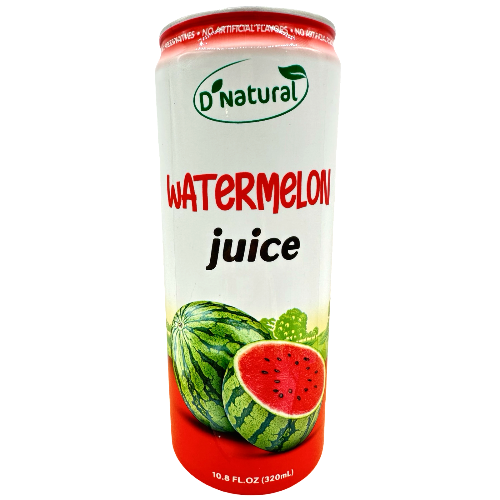 D’Natural - Watermelon Juice 100% Juice w/ Pulp - 320 ML