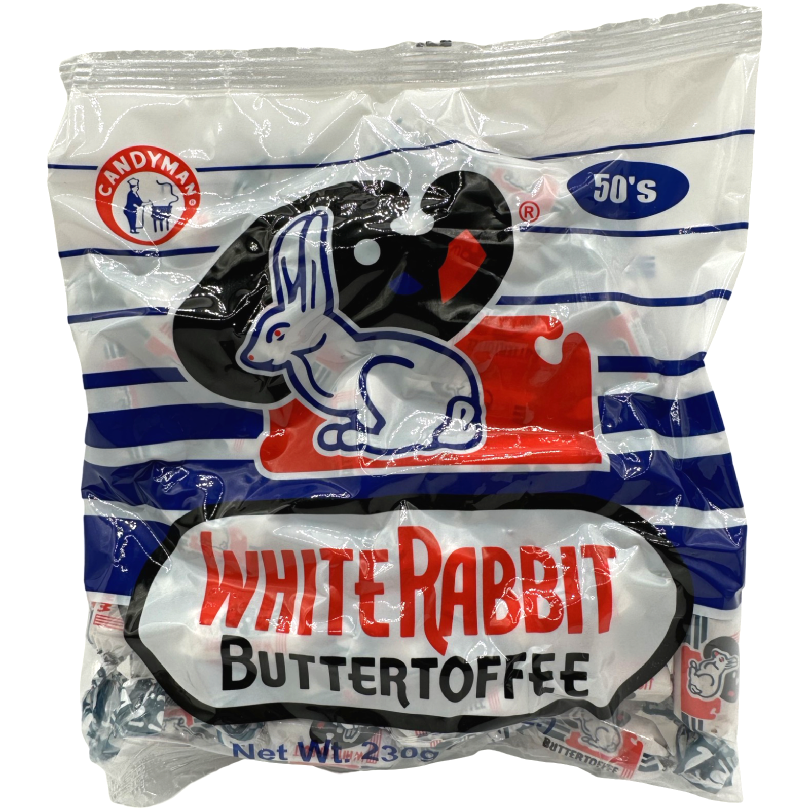 Candyman - White Rabbit Butter Toffee - 230 G