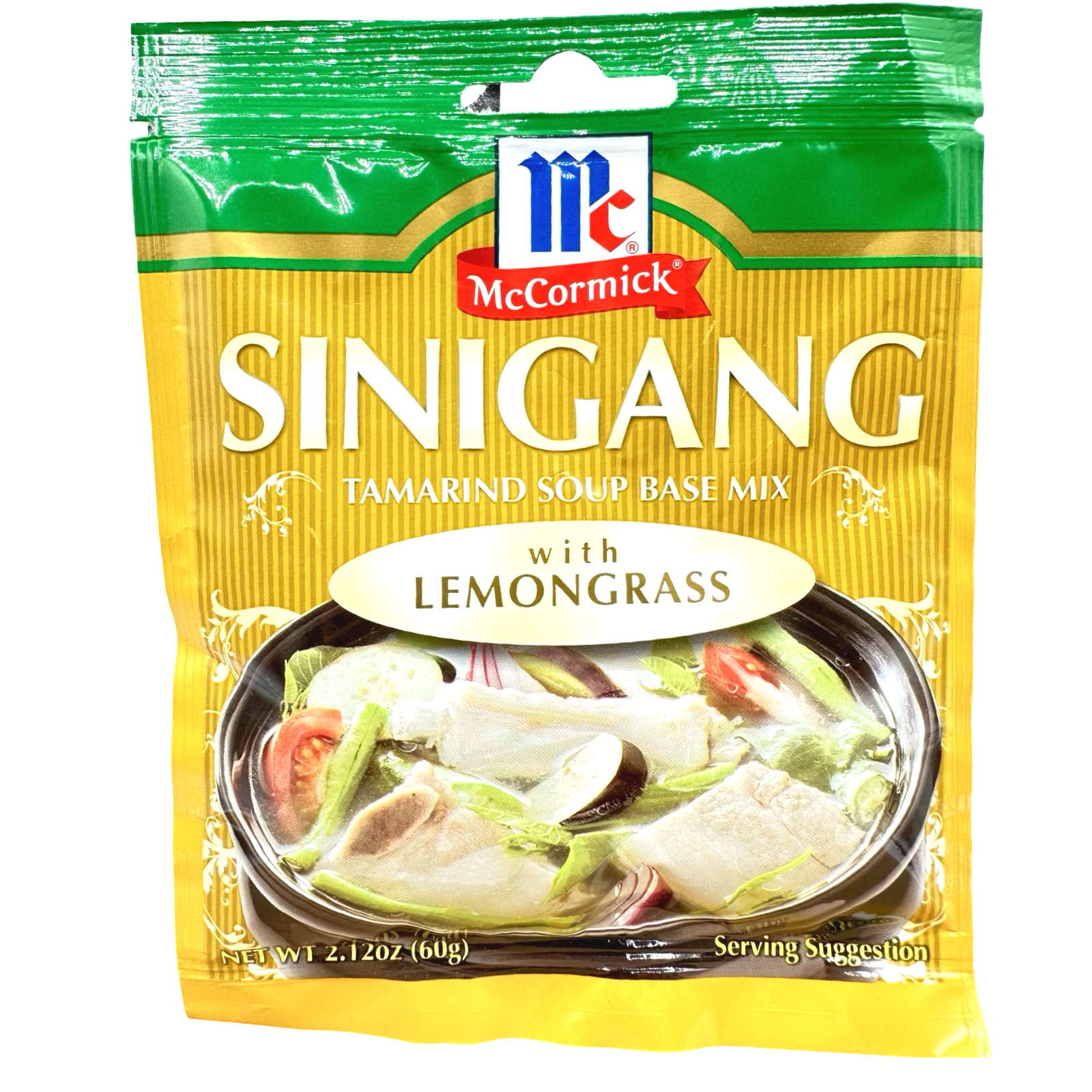 調味料セット Sinigang & Mang Tomas & Ginisang McCormick - Mix Sinigang with LEMONGRASS - Tamarind Soup Base - 60
