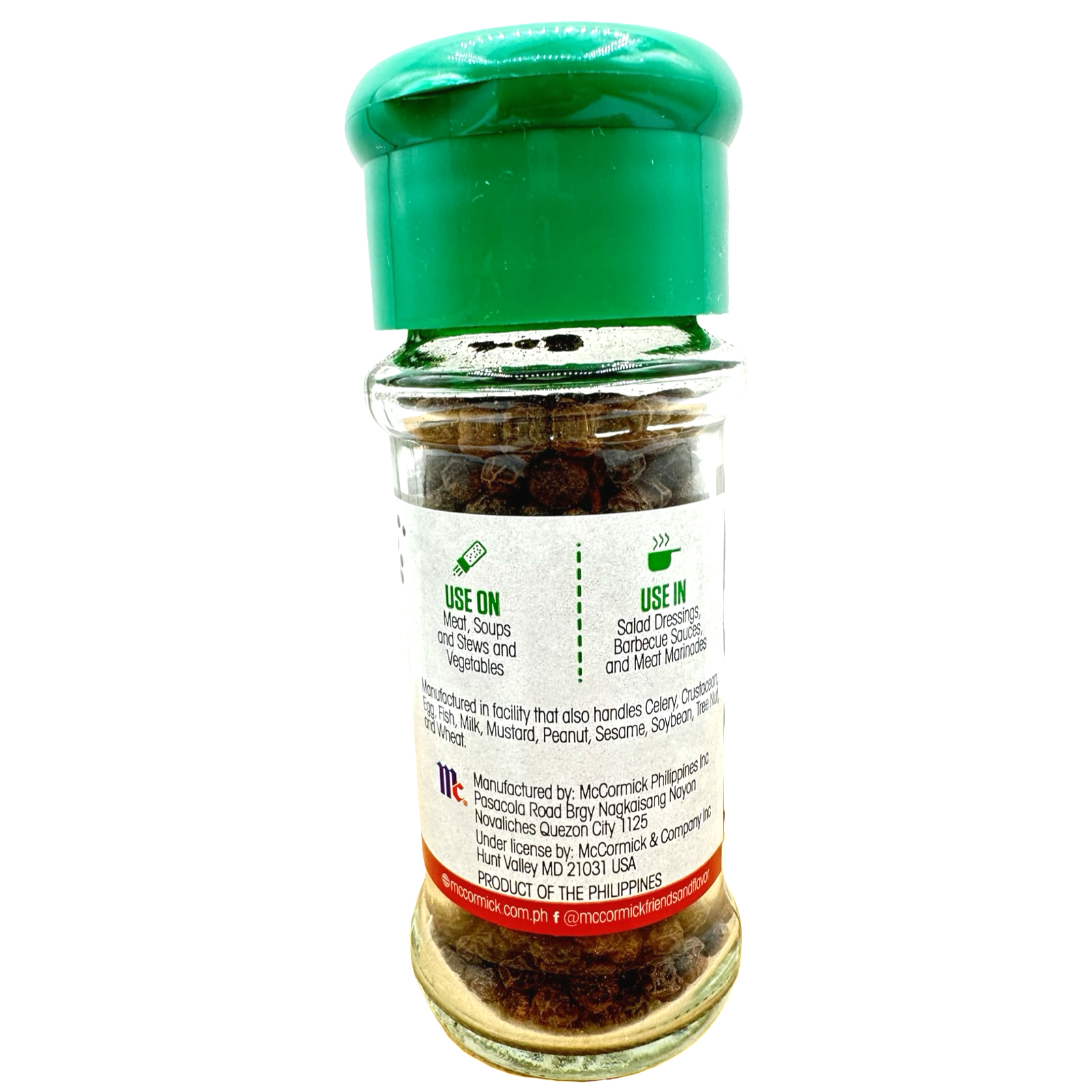 McCormick -  Black Pepper Whole (Bottle) - 29 G