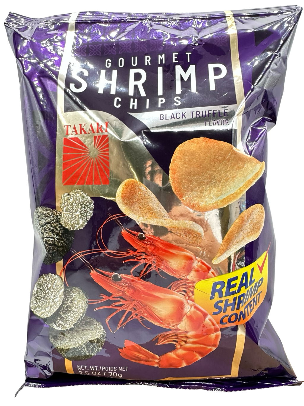 TAKARI Shrimp Chips - BLACK TRUFFLE - 70g