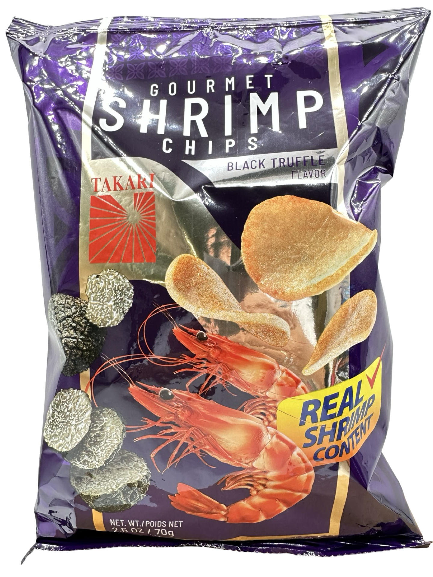 TAKARI Shrimp Chips - BLACK TRUFFLE - 70g
