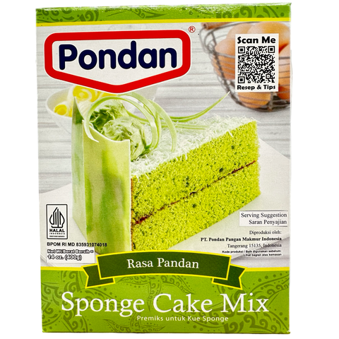 Pondan - Sponge Pandan Cake Mix - 14.1 OZ
