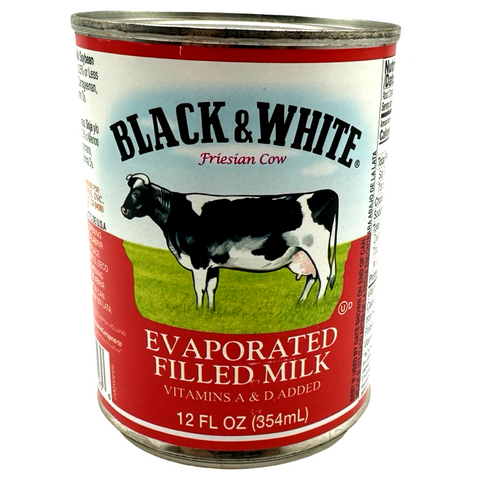 Black & White - Evaporated Filled Milk - 12 FL OZ