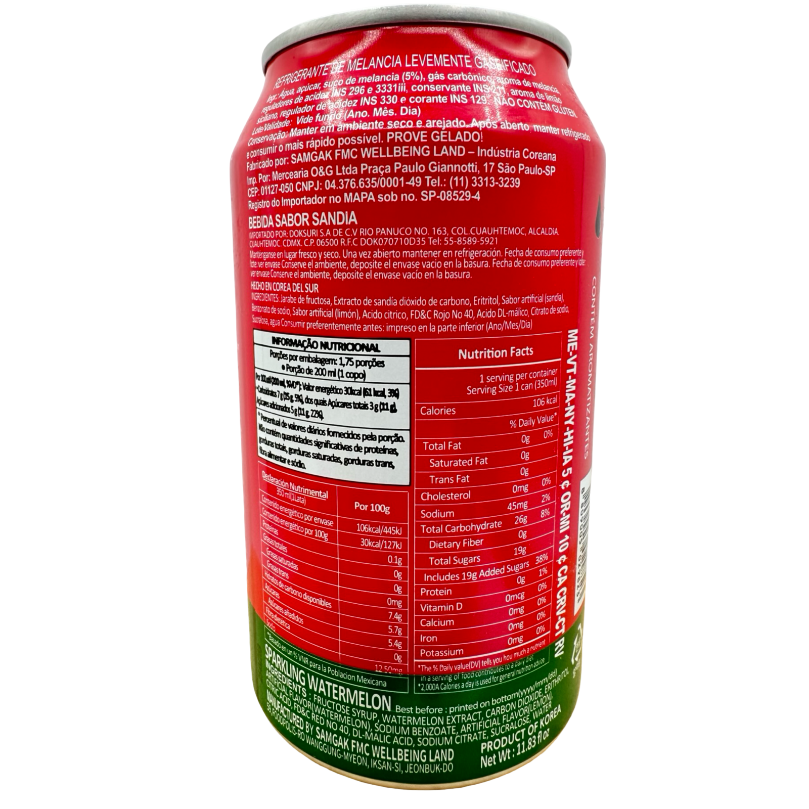 SFC - Fruit Soda - Watermelon - 350 ML