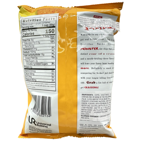 Jack & Jill - Tostillas Nacho Cheese - 2.54 OZ