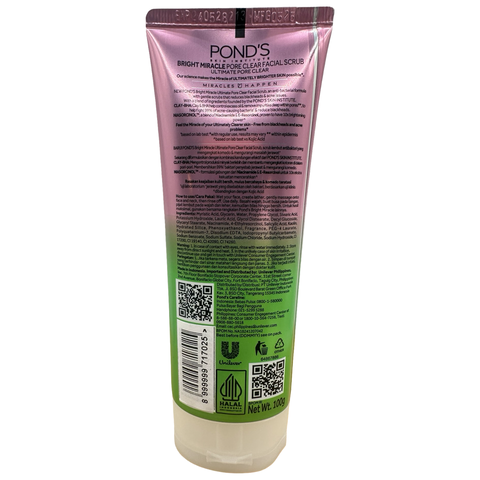 Pond's - Bright Miracle - Facial Scrub - Clay-Bha (Pink) - 100 G