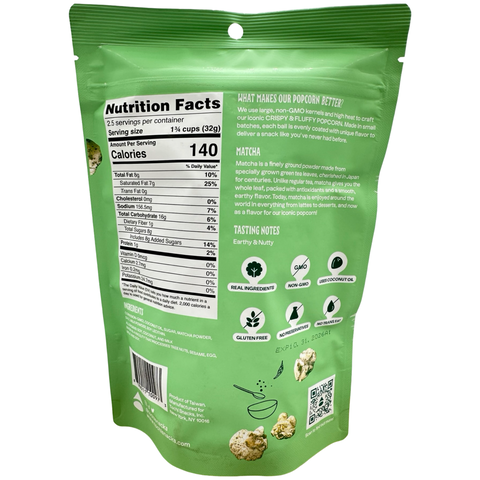 Tochi - Popcorn Matcha - 1.76 OZ