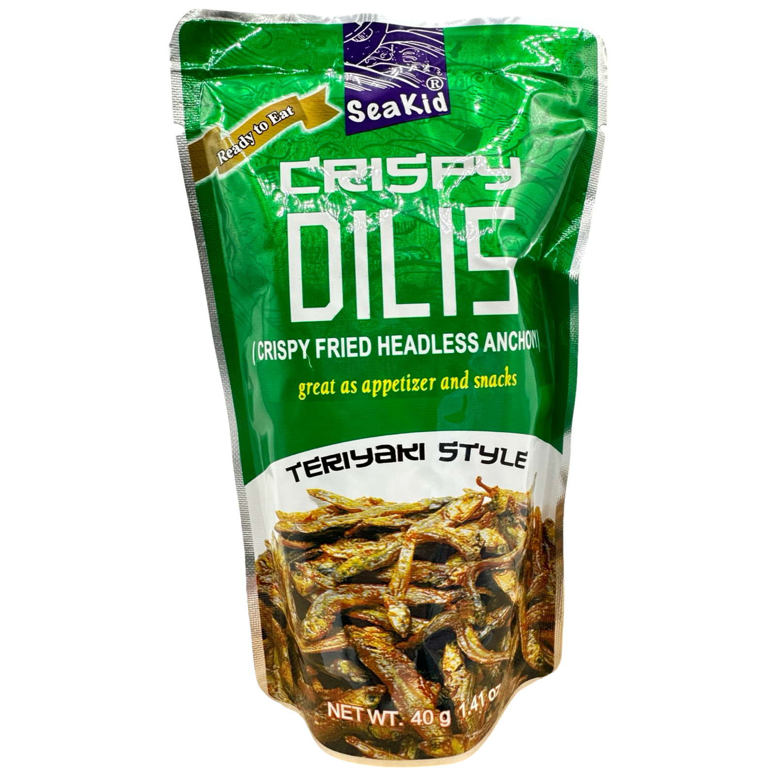 Seakid Crispy Anchovies Snacks - 1.41 OZ