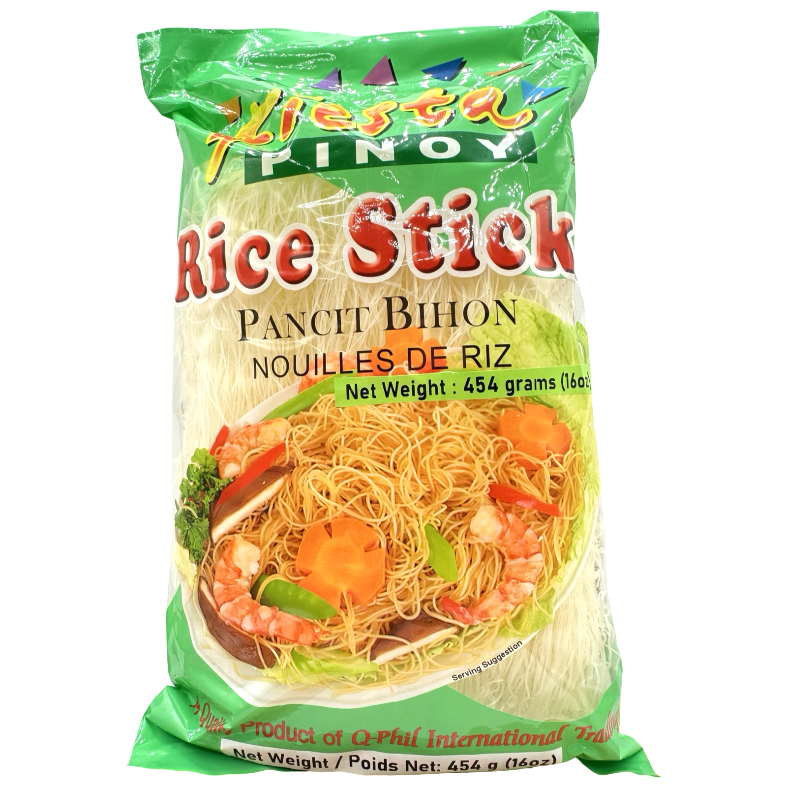 Fiesta Pinoy - Rice Noodles (Pancit Bihon) - 454 G – Sukli - Filipino ...
