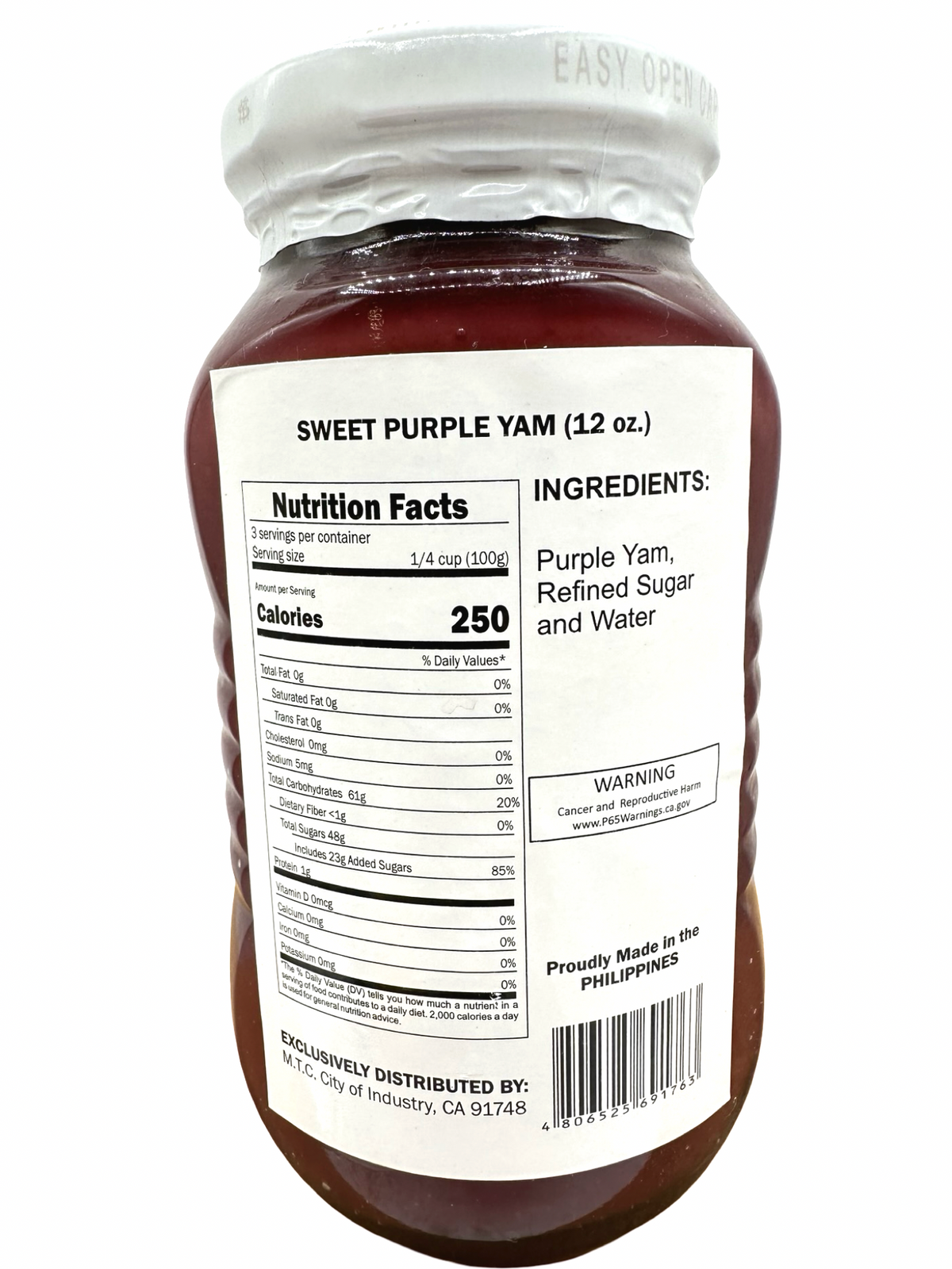 Pinoy Fiesta - Purple Yam (Hayalang Ube) - 12 OZ