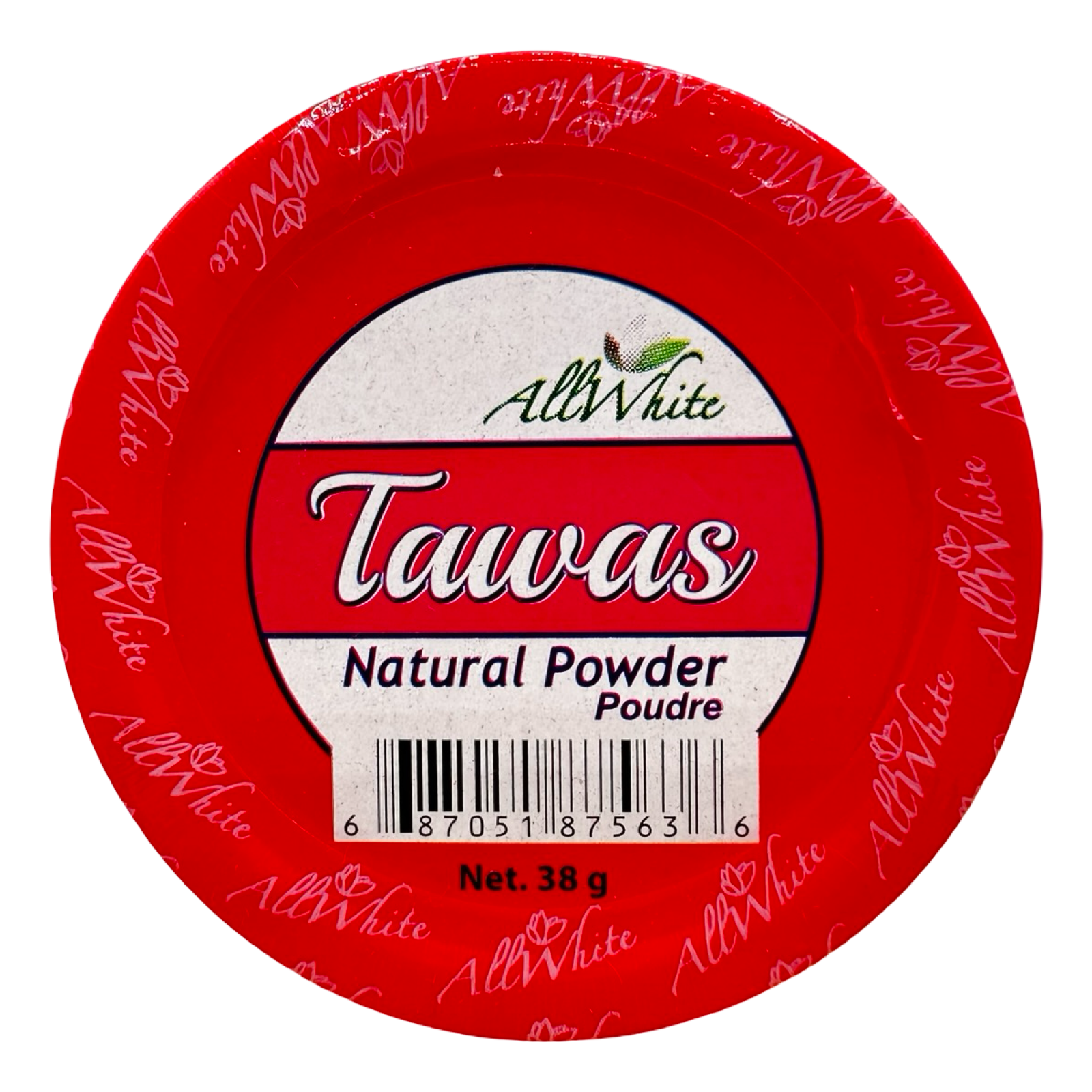 All White Tawas Powder (Red) 36g