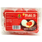 Red heart  - Itlog Na Pula - Cooked Salt Duck Egg - 6 PC