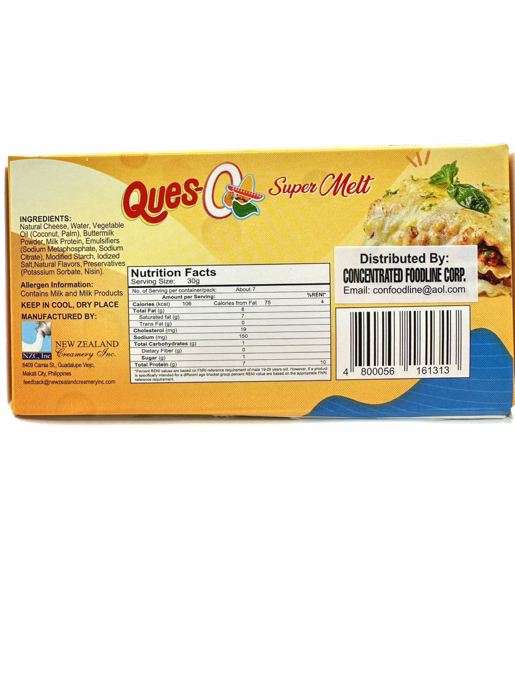 Ques-O Cheese Super Melt