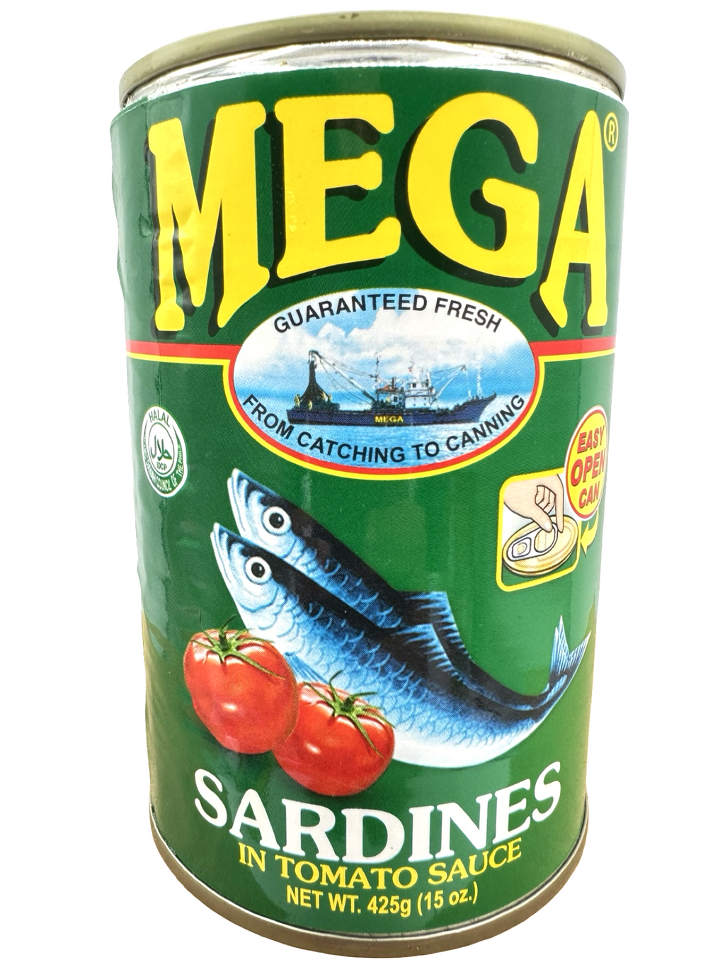 Mega Sardines in Tomato Sauce (GREEN) - 425 G