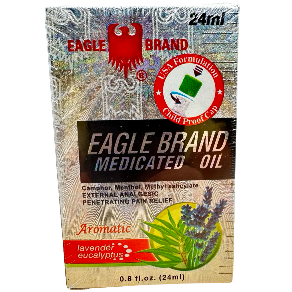 Eagle - Medicated Oil - SILVER Aromatic - 24 ML