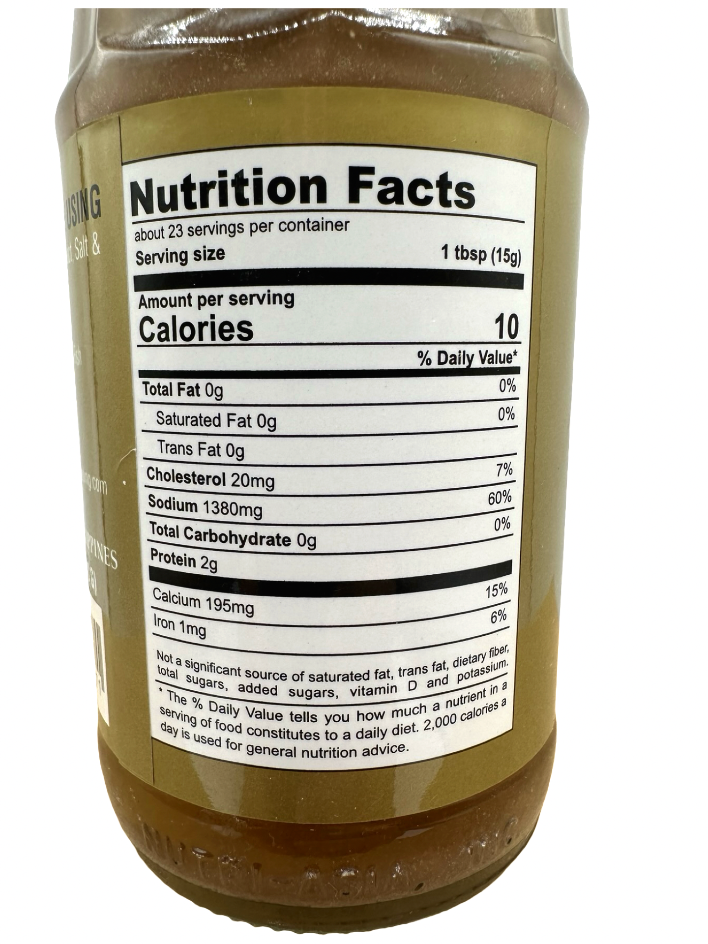 Pride of Pangasinan - Fish Sauce - Balayan with Calamansi- 12 OZ