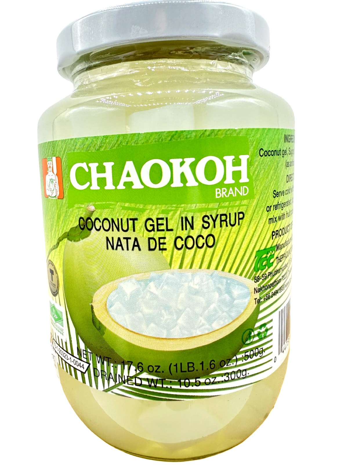 Chaokoh Coconut Gel in Syrup - 17.6oz