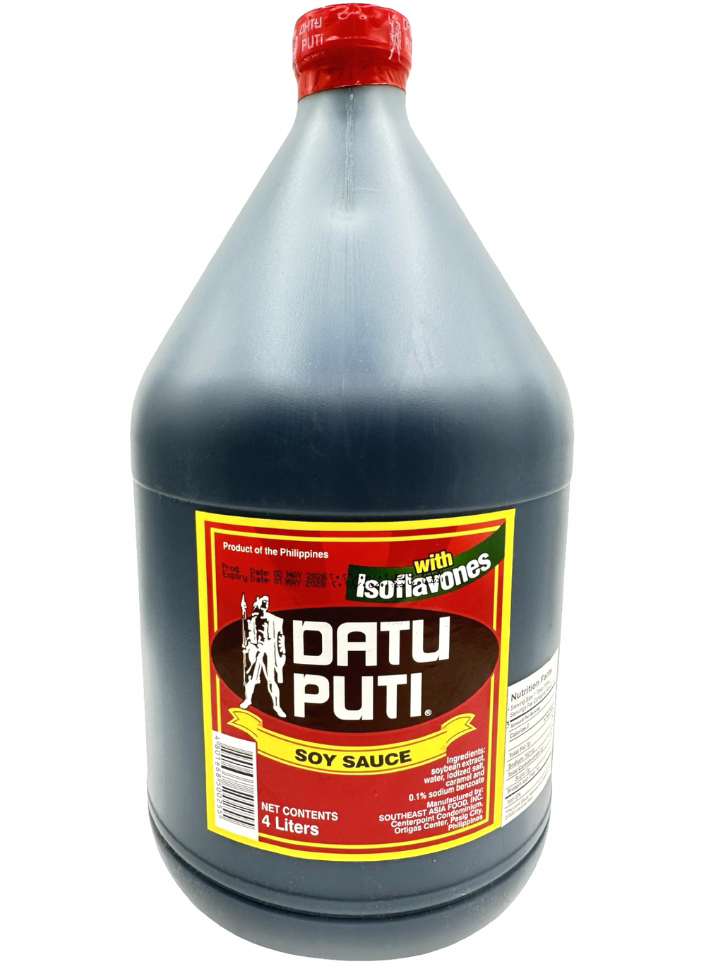 Datu Puti - Soy Sauce - 1 GAL