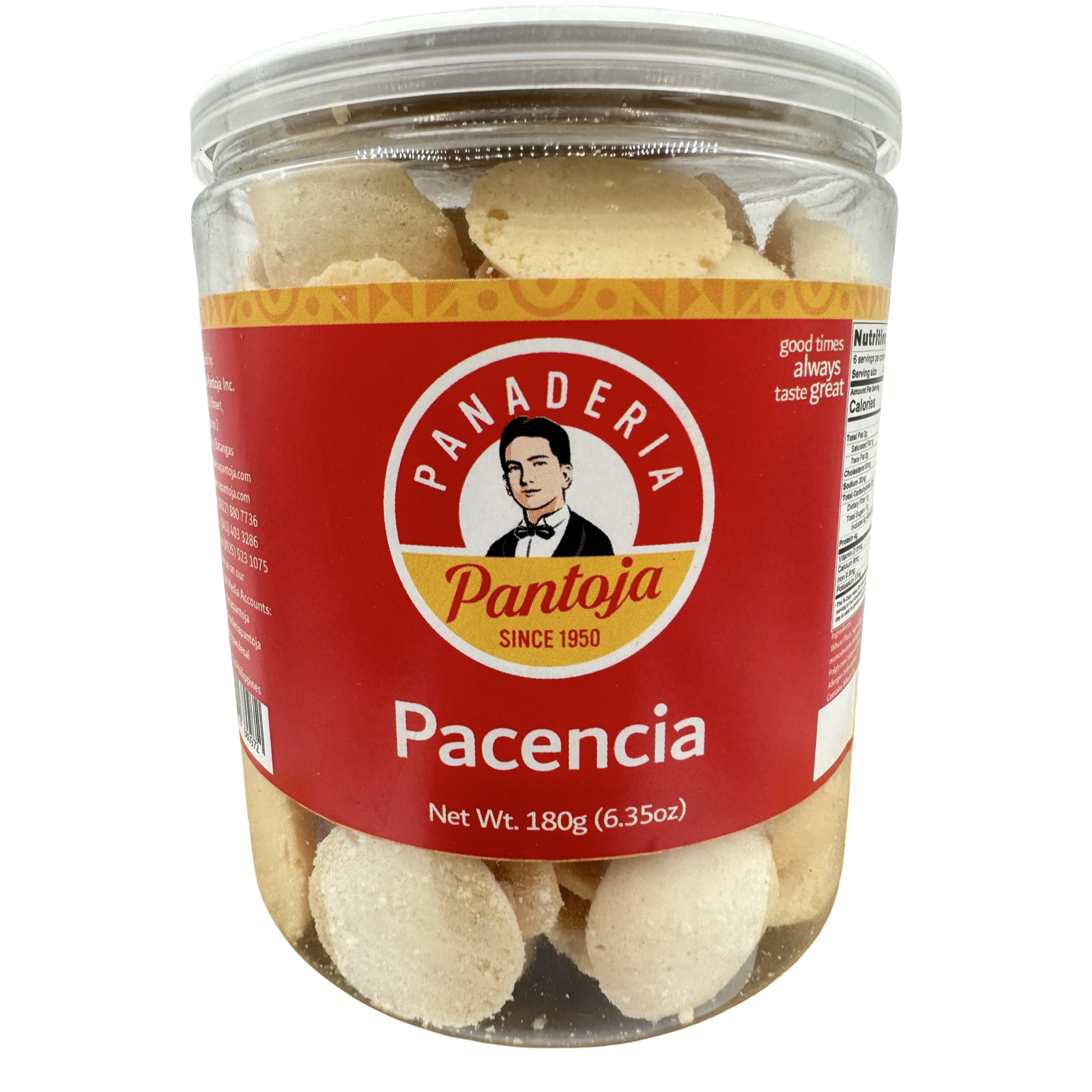 Pantoja - Pacencia - 180 G – Sukli - Filipino Grocery Online USA