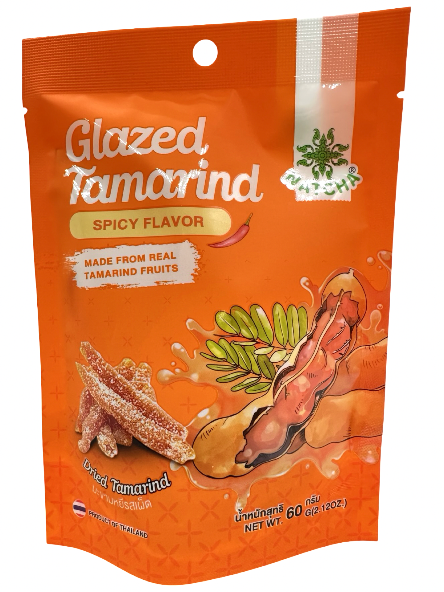 Natcha - Dried Tamarind - Spicy - 2.12oz (60g)