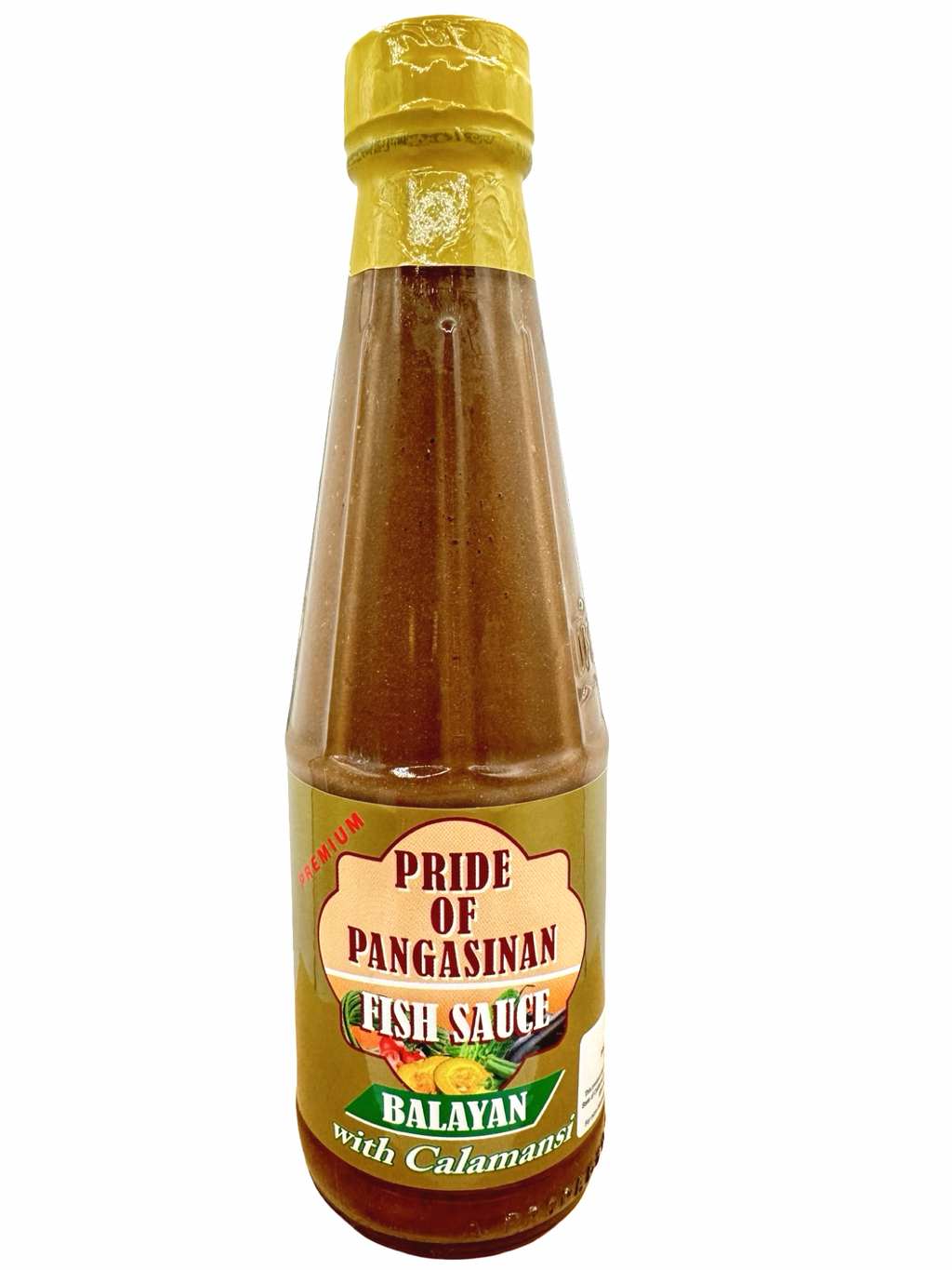 Pride of Pangasinan - Fish Sauce - Balayan with Calamansi- 12 OZ