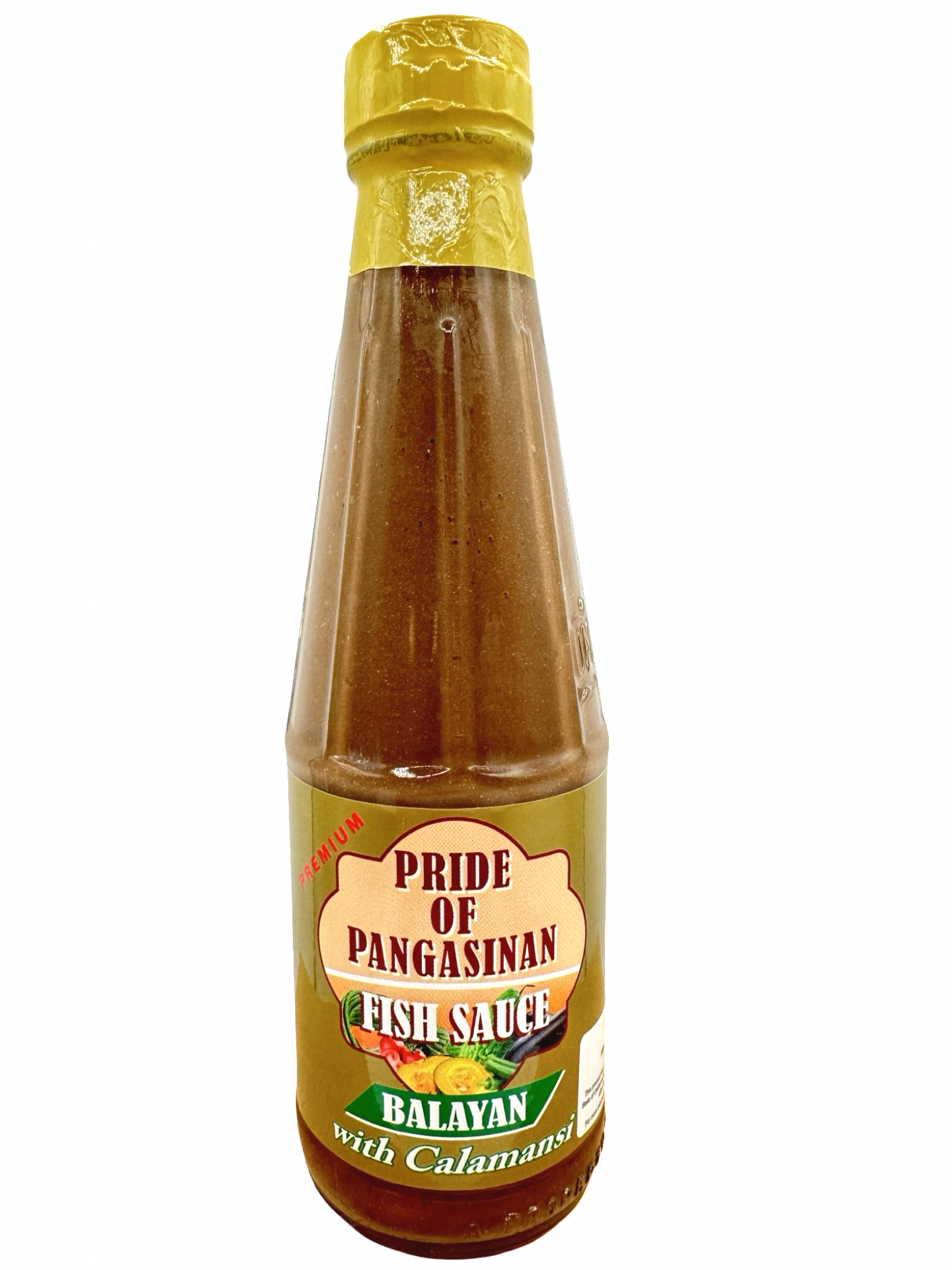 Pride of Pangasinan - Fish Sauce - Balayan with Calamansi- 12 OZ