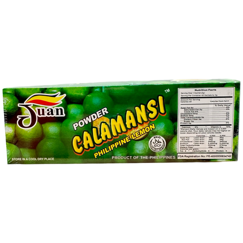 Juan - Powder Calamansi Philippine Lemon - 48 Sachets - 96 G