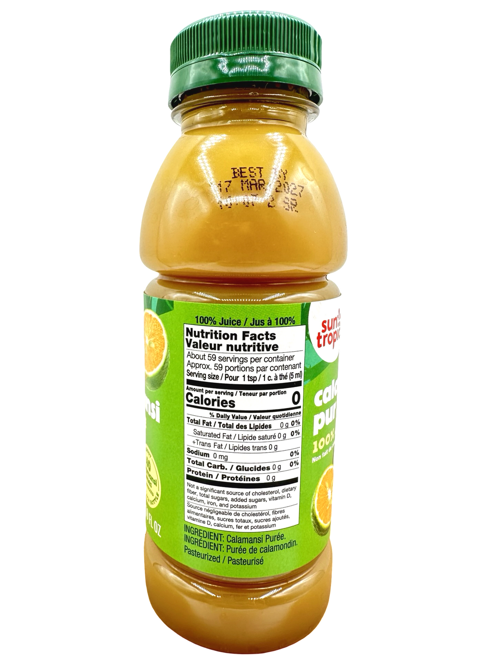 Suntropics - Pure Calamansi 100% Juice  - 10 Oz