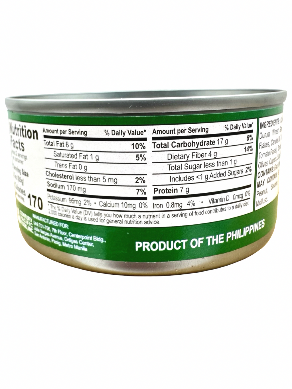 Century Tuna - Flakes Herb Pasta - 180g