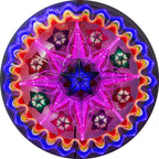 Philippines Christmas Capiz Parol Lantern Star (Tala) - Blue/ Red/ Purple/White- Size 24" / 2 KG / 110 V (ACTala25)