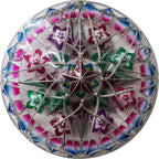 Philippines Christmas Capiz Parol Lantern Star (Tala) - Green/ Red/ Purple- Size 24" / 2 KG / 110 V (ACTala34)