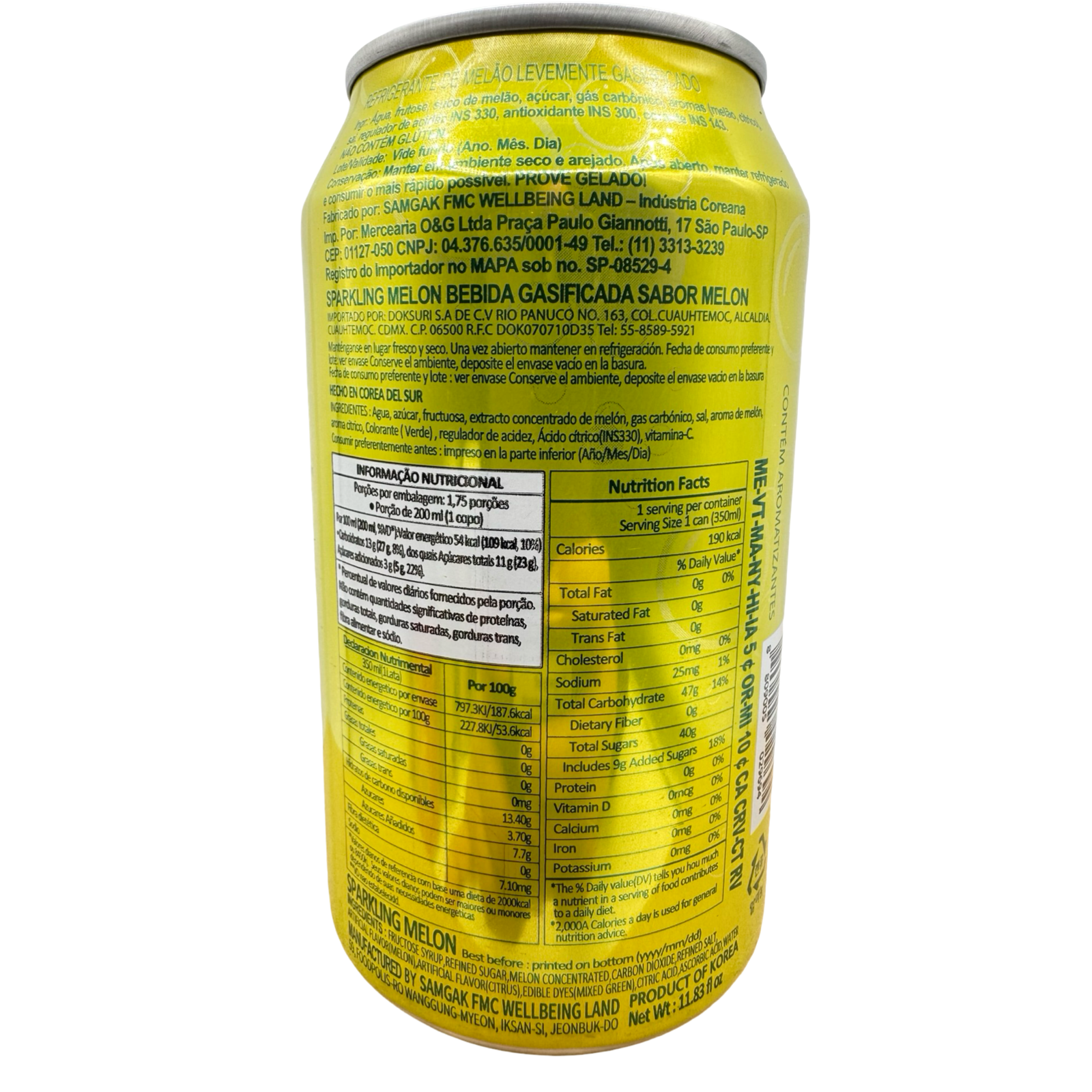 SFC - Fruit Soda - Melon - 350 OZ
