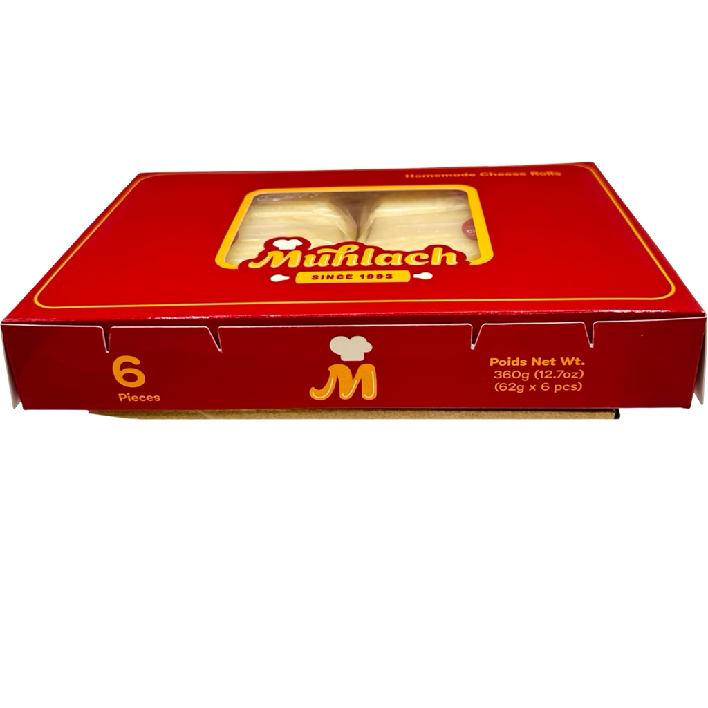Muhlach Ensaymada - Cheeserolls - 6 Piece - 380 G