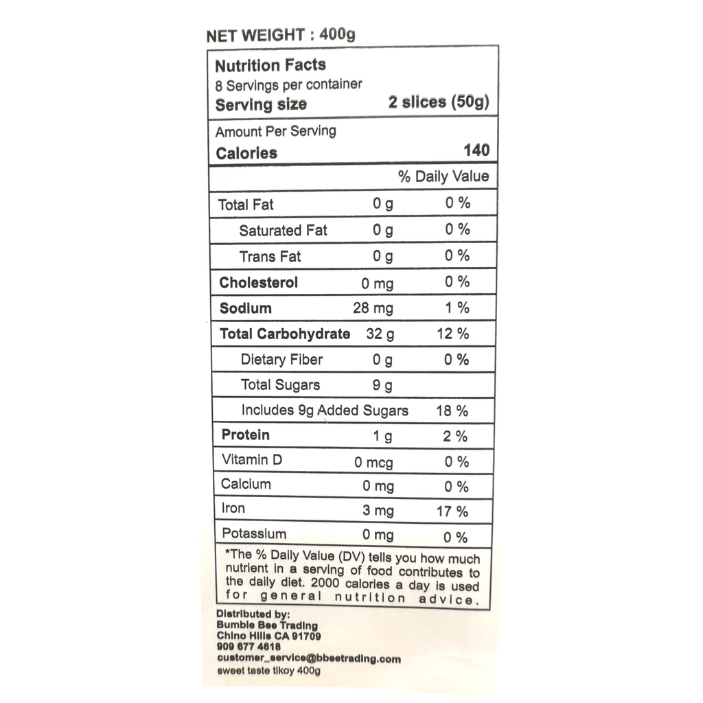 Sweet Taste - TIKOY (White) - 400g
