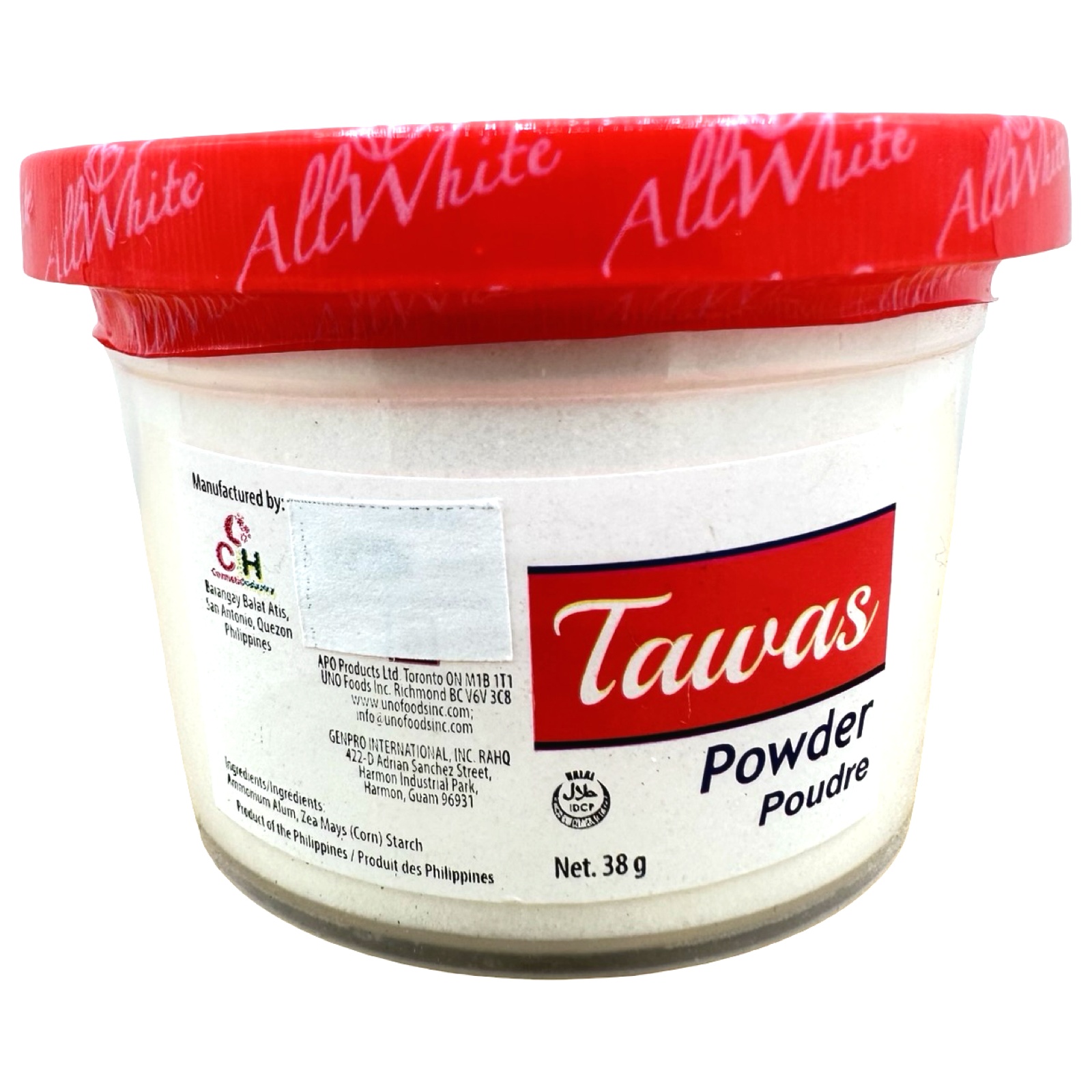 All White Tawas Powder (Red) 36g