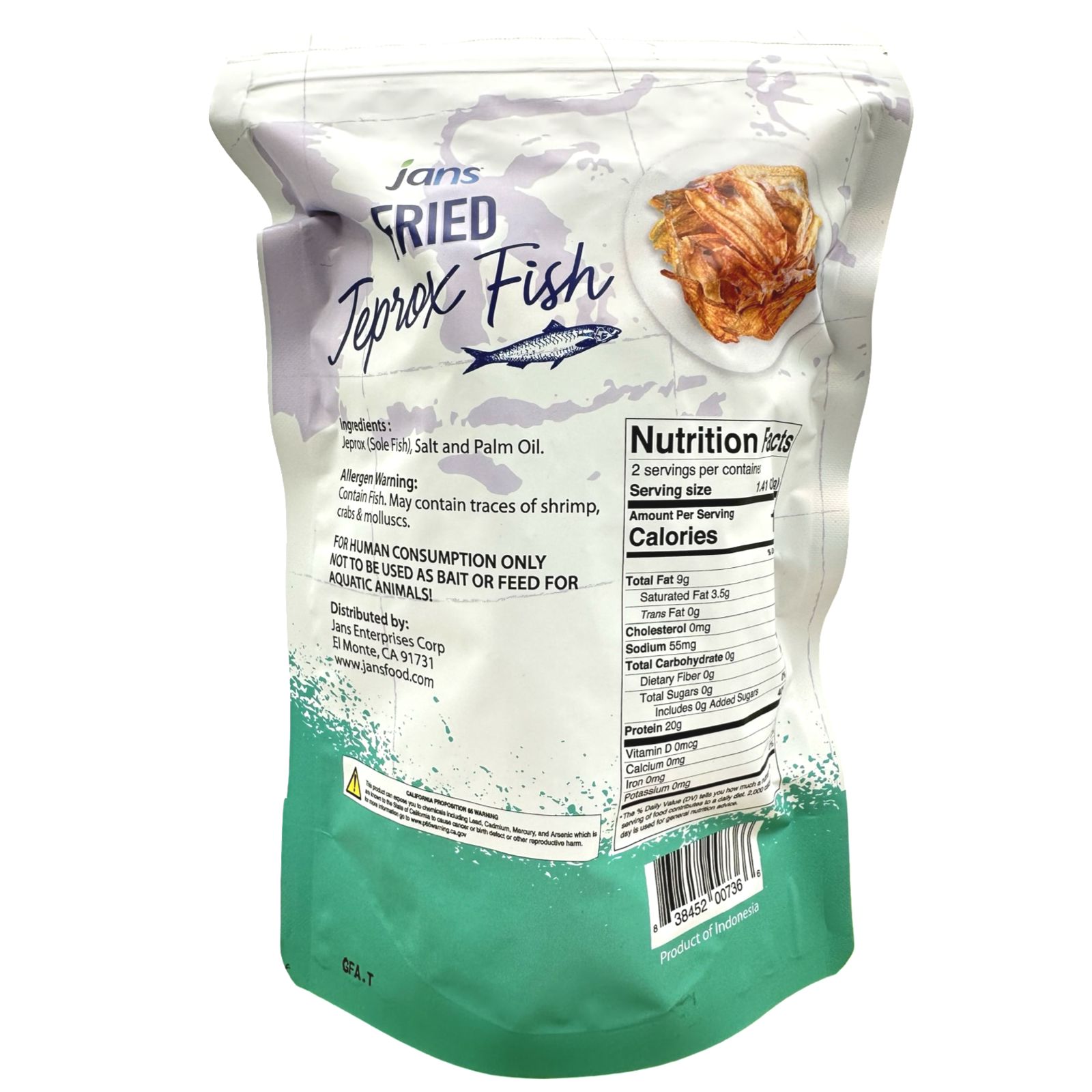 Jans - Fried Jeprox - 80 G (pouch)