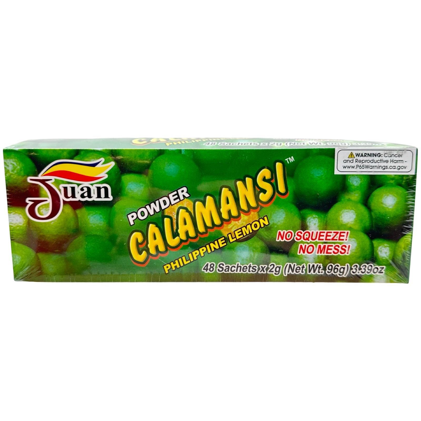 Juan - Powder Calamansi Philippine Lemon - 48 Sachets - 96 G
