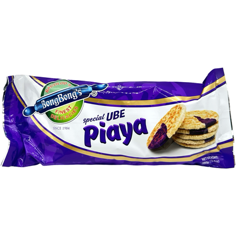 BongBong's - Special UBE Piaya - 10 Pieces - 380 G