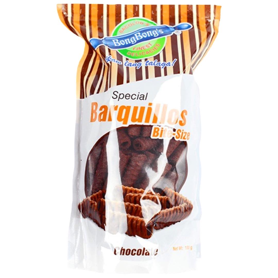 BongBong's - Special Barquillos - Bite Size - Chocolate - 100 G
