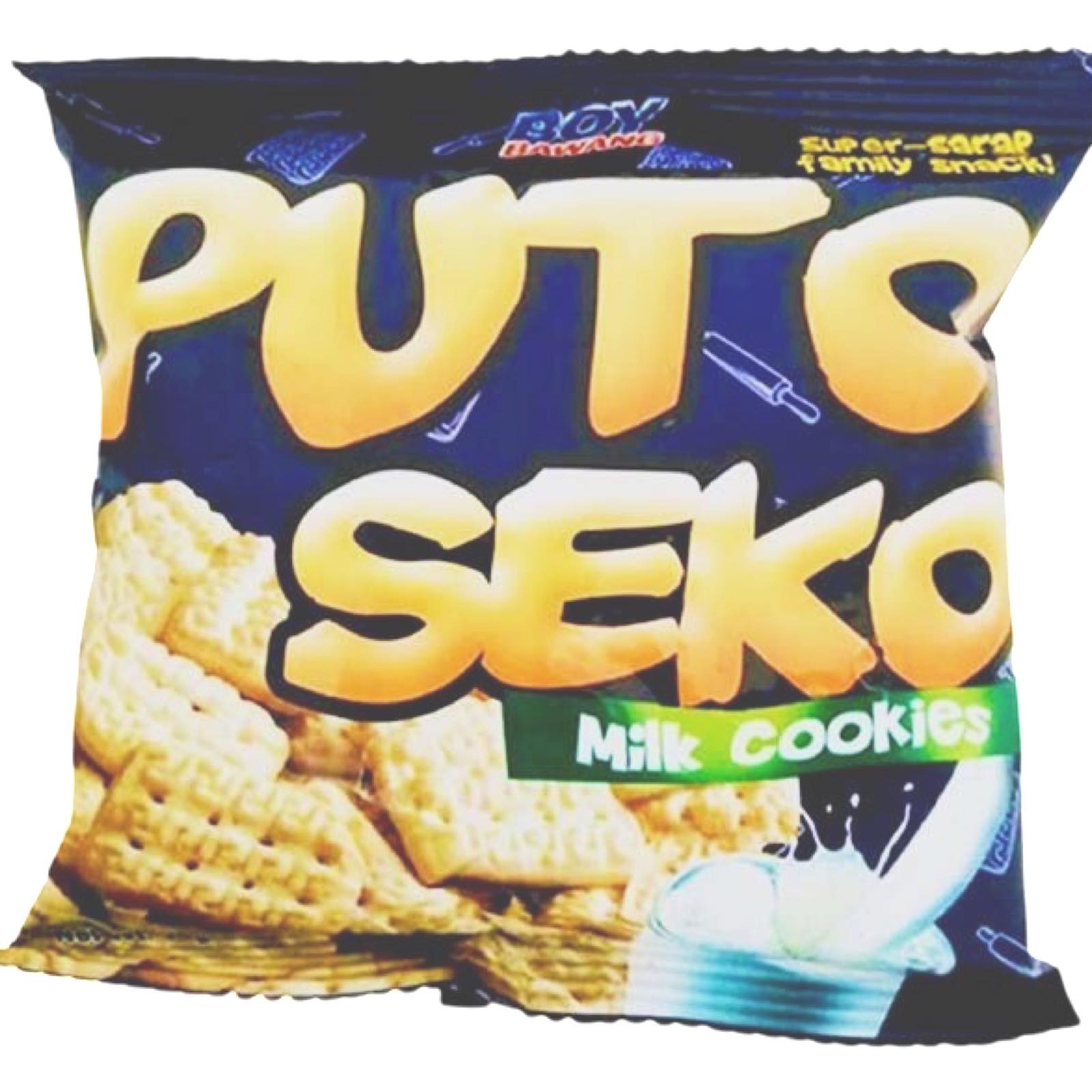 Boy Bawang - Puto Seko Milk - 30 G