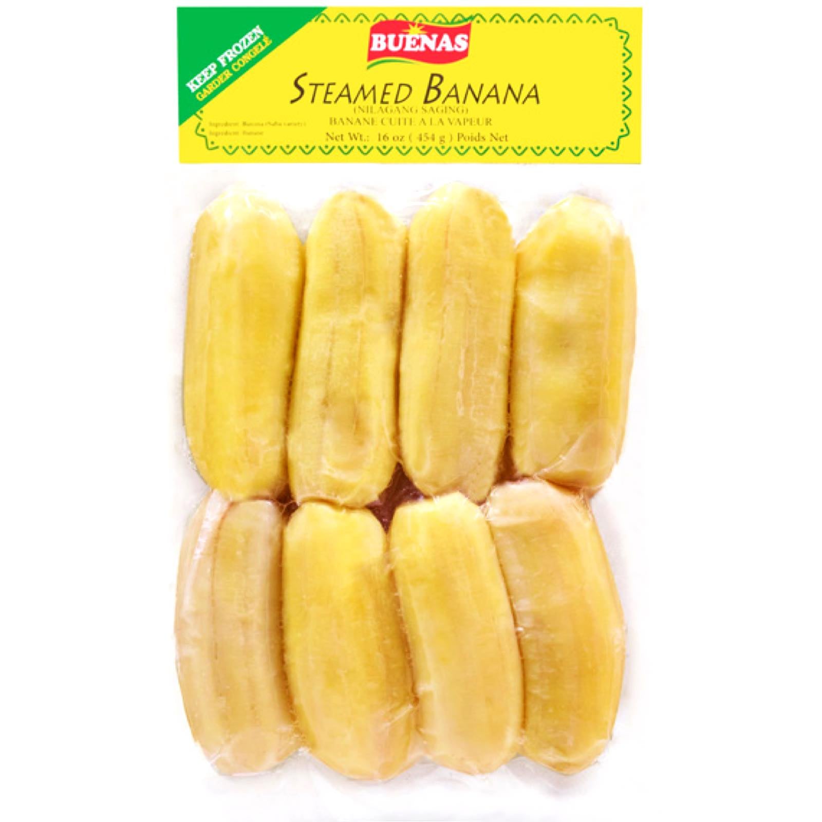 Buenas - Steamed Banana - SABA - Nilagang Saging - 16 OZ